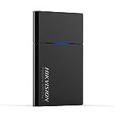 Hikvision Elite 7 Portable SSD 500GB - Up to 1060 MB/s, USB 3.2 Gen2 External Solid State Drive, Black