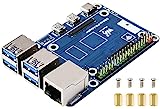 waveshare Compute Module 4 to Raspberry Pi 4B Adapter, Based on Compute Module 4 to Reproduce Original Appearance of Pi 4, Alternative for Raspberry Pi 4B,Compatible with Pi 4B Series Hats